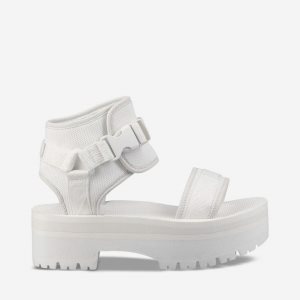 Teva Indio Jewell Damen Plateau Sandalen Weiß (Österreich)